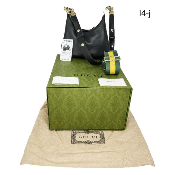 Gucci Attache Leather Crossbody Bag - Picture 7 of 13